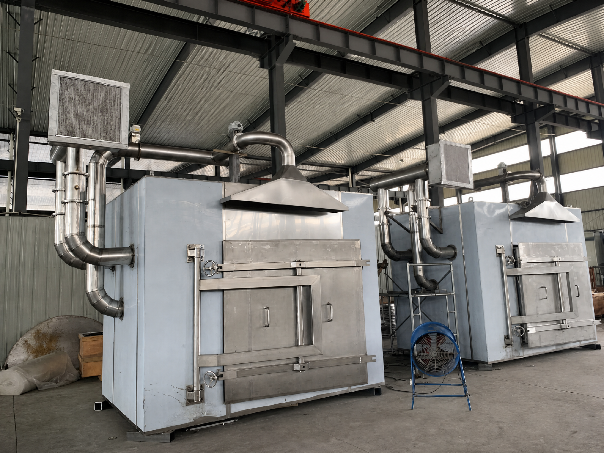 Hot air circulation oven
