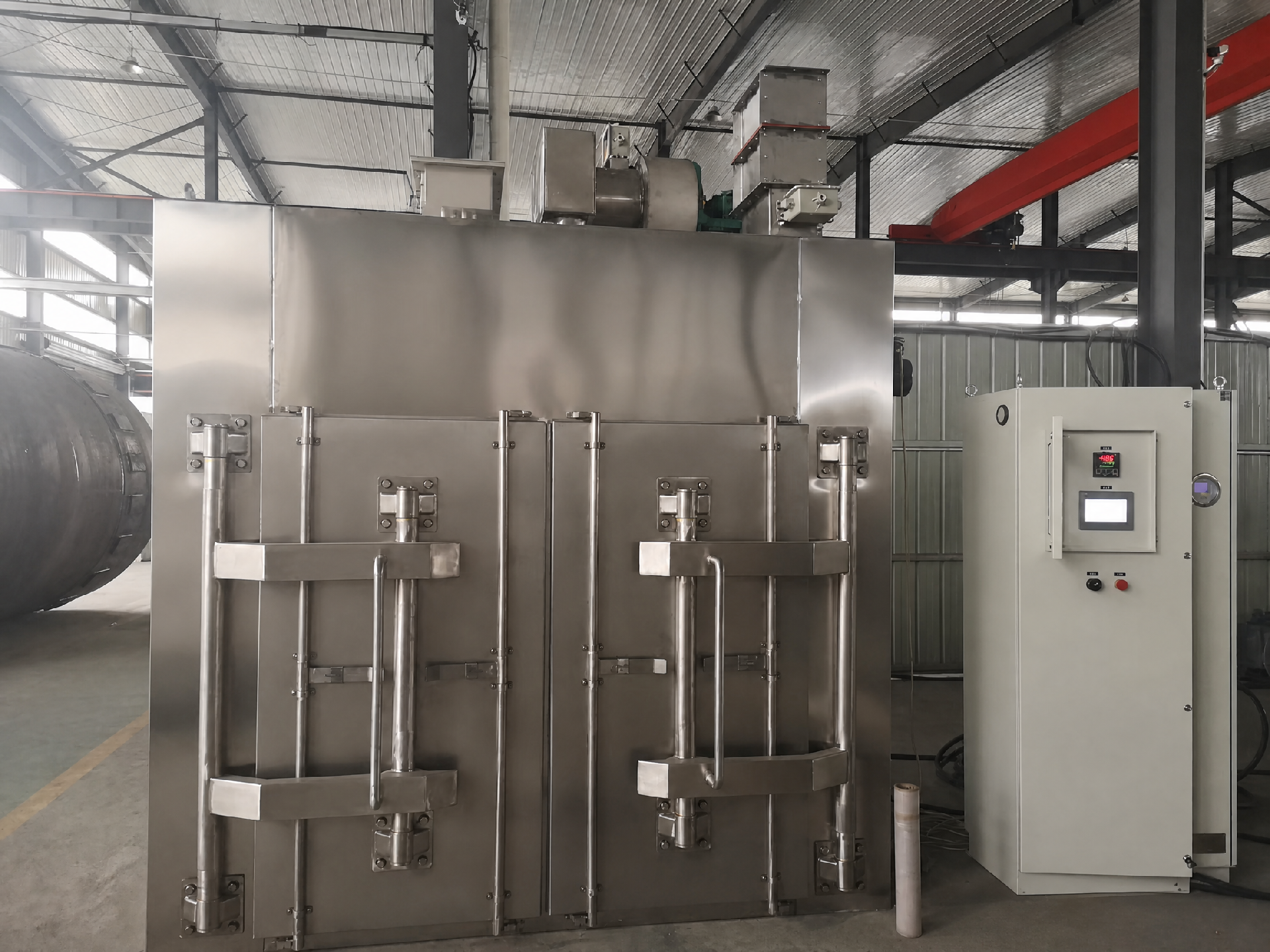 Hot air circulation oven