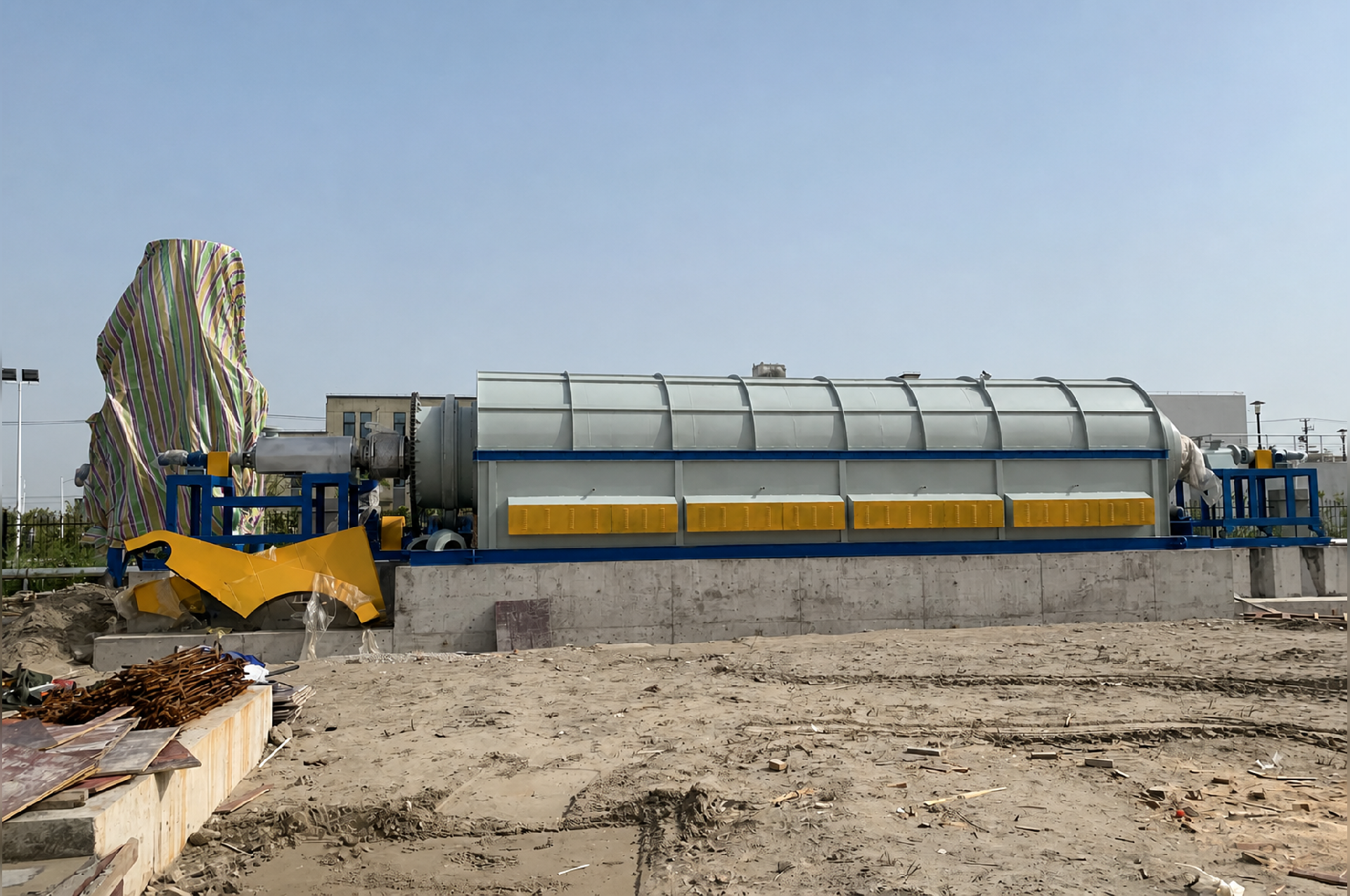 Continuous rotary atmosphere furnace02