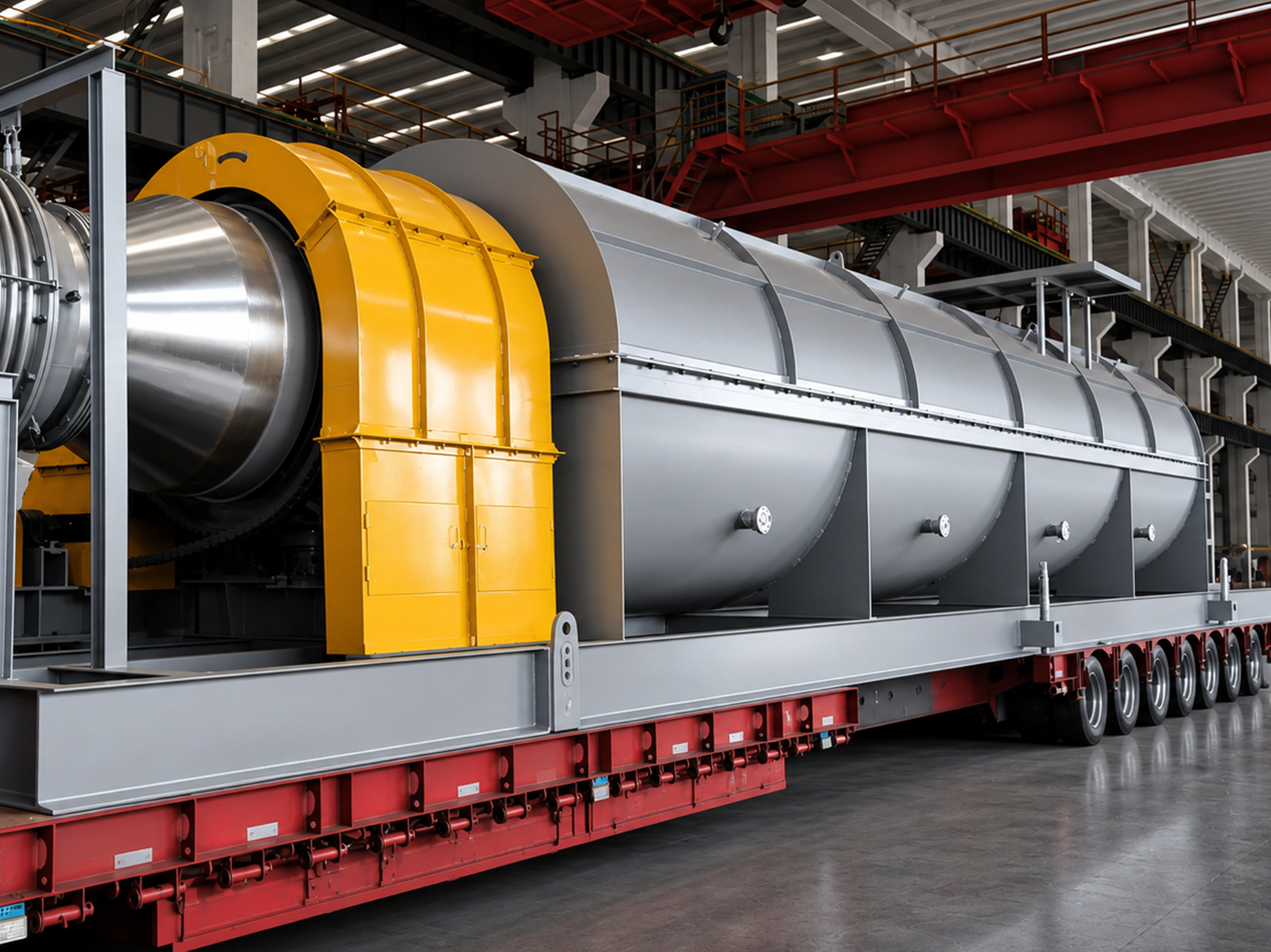 Lithium carbonate drying rotary kiln 01