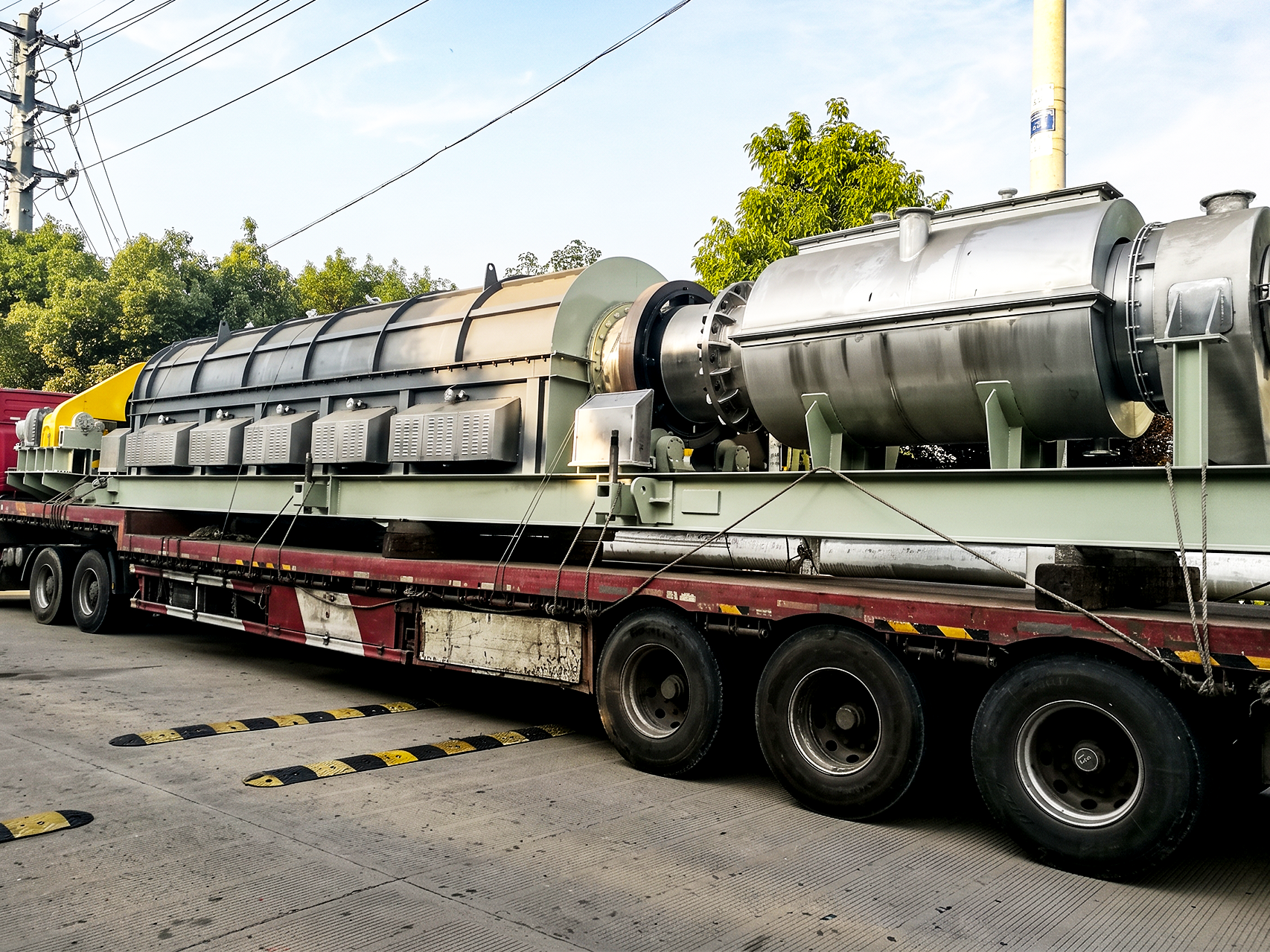 Lithium carbonate drying rotary kiln02
