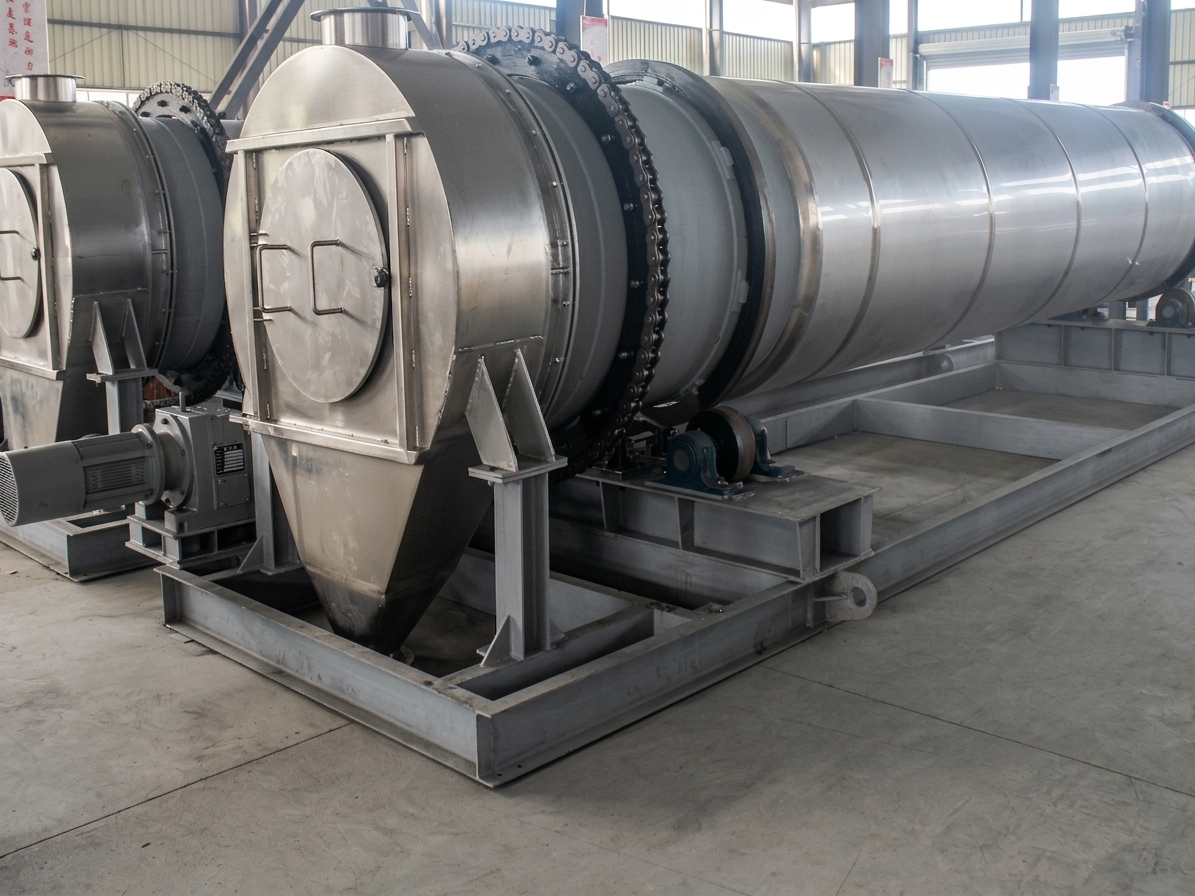 Dehydration solution rotary drying