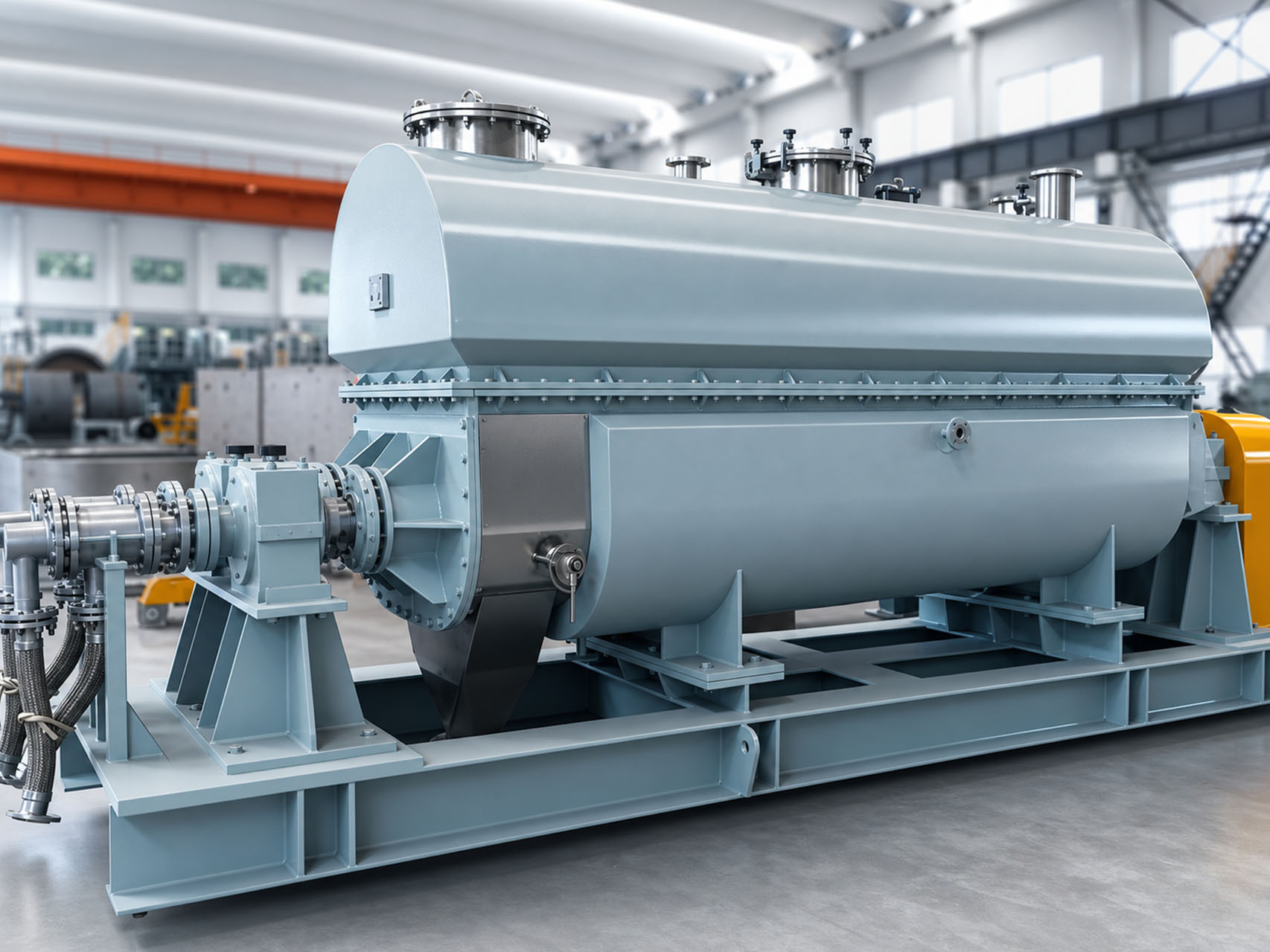 Sludge dryer-blade drye 02