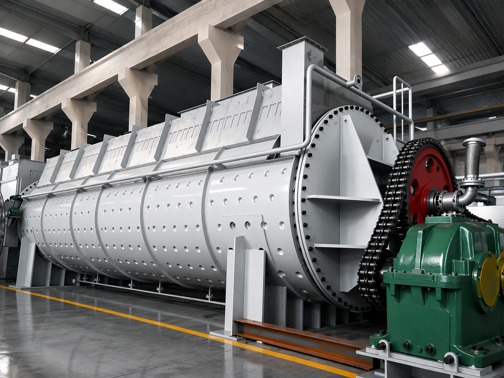 Sludge dryer-blade drye 03